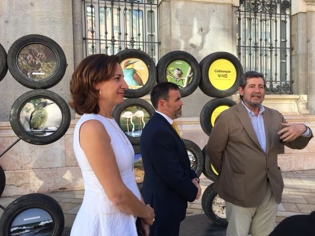En marcha la campaña para dar a conocer el sistema de acceso en autobús a las playas de Calblanque durante el verano - 1, Foto 1