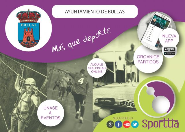 El Ayuntamiento de Bullas pone en marcha una plataforma para el alquiler online de pistas deportivas - 1, Foto 1