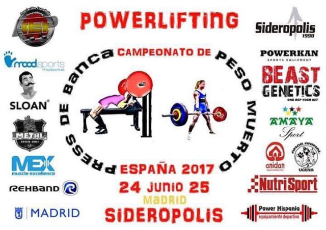 Cuatro deportistas aguileños participarán el próximo fin de semana en el Campeonato de España 2017 de Press Banca y Peso Muerto - 1, Foto 1