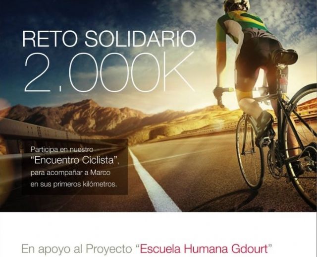 Marco Magnani llega a Cartagena en la cuarta etapa del reto solidario 2000K - 1, Foto 1
