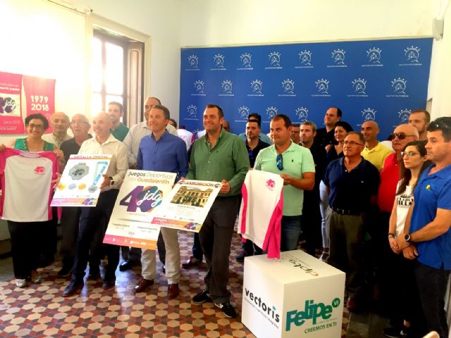 Los Juegos Deportivos del Guadalentín celebran su 40 aniversario con una programación cultural que incluye una exposición antológica, ciclos culturales y la edición de una revista conmemorativa - 1, Foto 1
