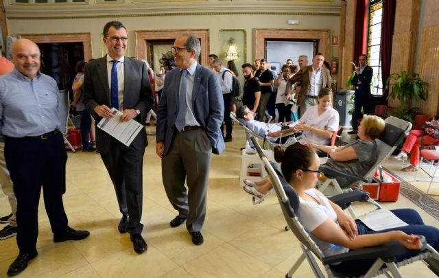 Más de 130 personas muestran su solidaridad donando sangre en la jornada matinal deI Maratón de Murcia - 2, Foto 2