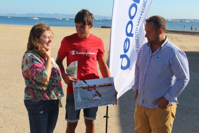 El piragüista pinatarense Pablo Francisco Sánchez competirá en los Juegos Olímpicos de la Juventud - 2, Foto 2