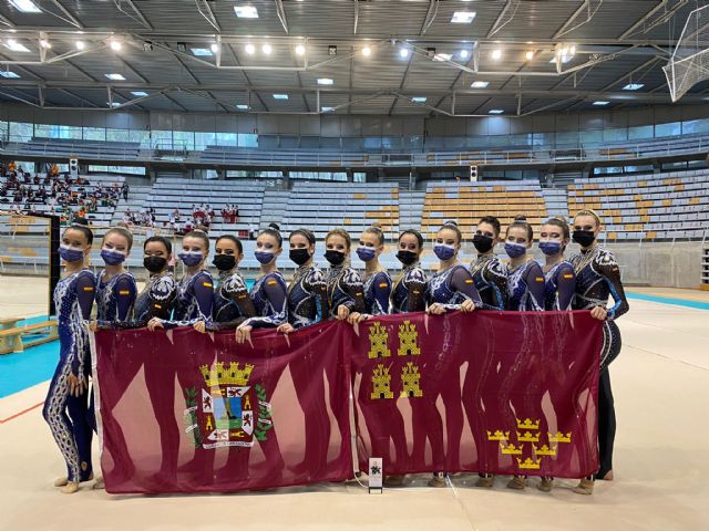El Club Rítmica Cartagena, campeón de España de Gimnasia Estética de Grupo - 1, Foto 1
