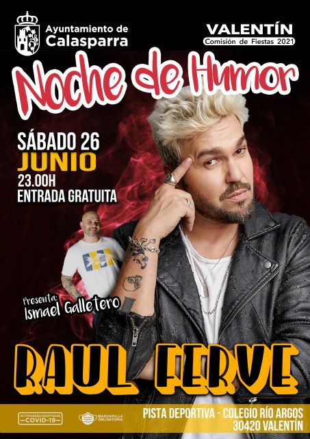 NOCHE DE HUMOR con Raúl Fervé para recibir el verano en Valentín - 1, Foto 1