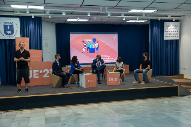 La Asociación de Jóvenes Empresarios de la Región de Murcia (AJE) clausura en Caravaca el programa ´Ecosistema Juvenil de Emprendimiento Covid-19´ - 2, Foto 2