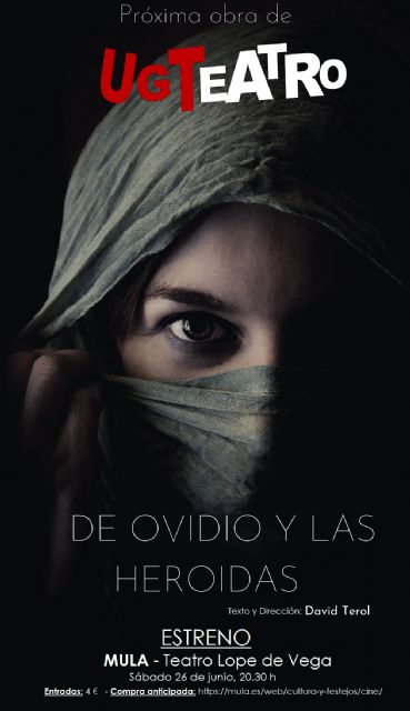 UGTeatro estrena en Mula de ovidio y las heroidas, basada en la vida y obra del poeta romano Ovidio - 1, Foto 1