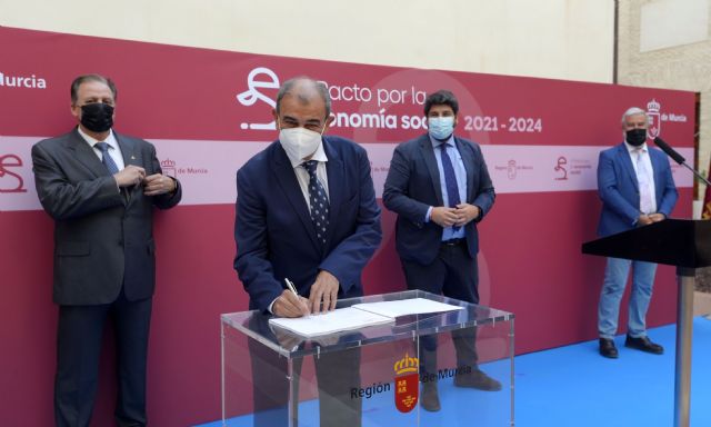 Ucomur y Ucoerm firman el V Pacto por la Economía Social de la Región de Murcia - 1, Foto 1