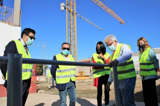La consejera de Empleo de la Región de Murcia visita el Centro de Formación de la Fundación Laboral de la Construcción en Alhama - 3, Foto 3