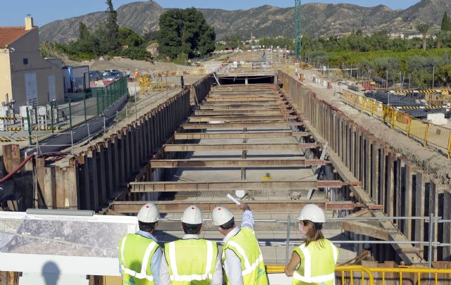 Las obras del tanque antitormentas de Los Dolores finalizarán  el próximo otoño - 1, Foto 1