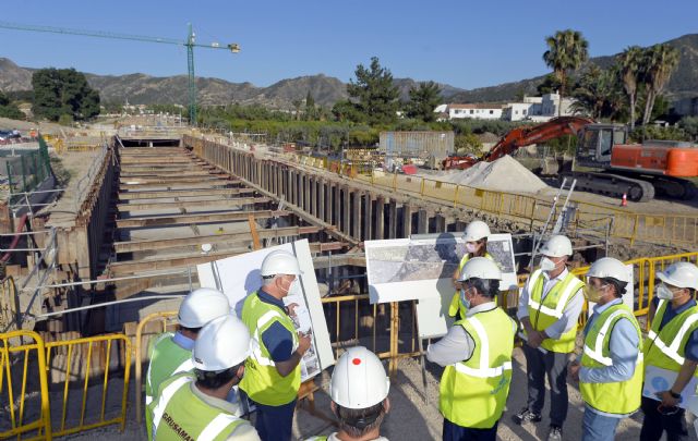 Las obras del tanque antitormentas de Los Dolores finalizarán  el próximo otoño - 2, Foto 2