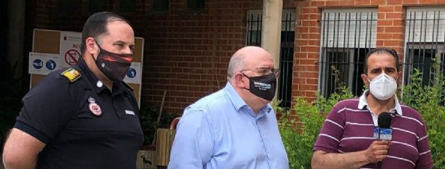 Protección Civil presta colaboración a la Consejería de Educación en las oposiciones de secundaria realizadas en el municipio de Torre Pacheco - 1, Foto 1