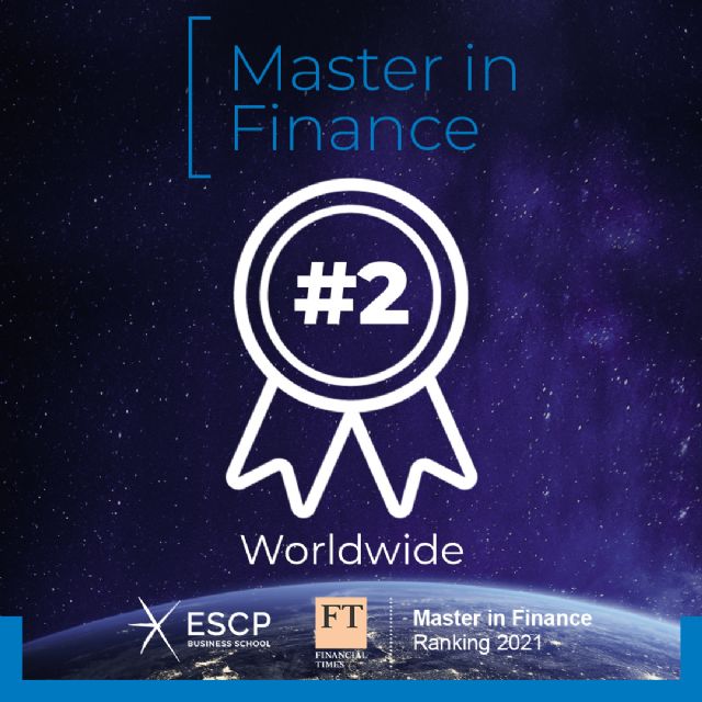 El Máster en Finanzas de ESCP Business School se posiciona en el segundo lugar a nivel mundial en el ranking del Financial Times - 1, Foto 1