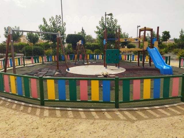 Adjudicadas las obras de mejora en las zonas infantiles de juego del parque Reina Sofía de Puerto Lumbreras - 1, Foto 1