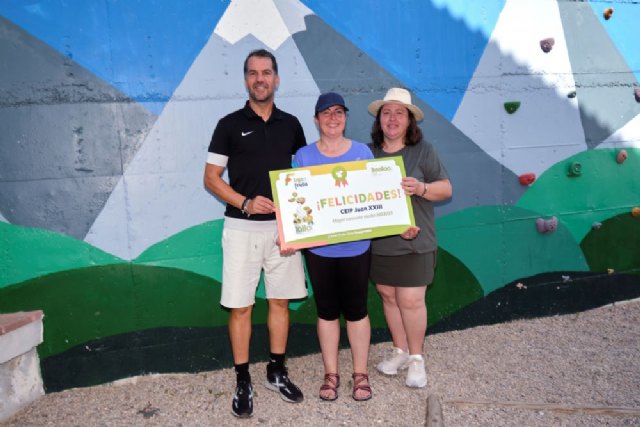 Los niños murcianos se conciencian sobre alimentación saludable de la mano de La liga de la fruta - 1, Foto 1