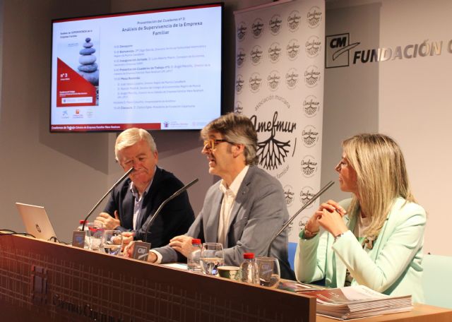 La Cátedra Mare Nostrum presenta su nuevo ´Análisis de supervivencia de la Empresa Familiar´ en la Región de Murcia - 2, Foto 2