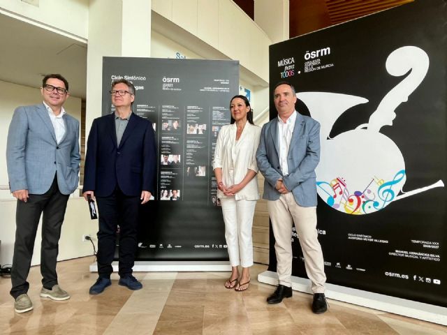 Cultura celebra la XXX temporada de la Orquesta Sinfónica e incrementa hasta 14 el número de conciertos en el Auditorio regional - 2, Foto 2