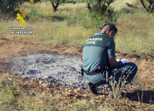 La Guardia Civil investiga al presunto autor de un incendio forestal, en Lorca - 5, Foto 5