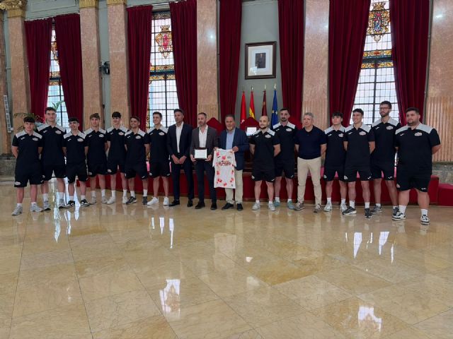 El Ayuntamiento de Murcia recibe a ElPozo Ciudad de Murcia por su ascenso a la Segunda División de fútbol sala - 2, Foto 2