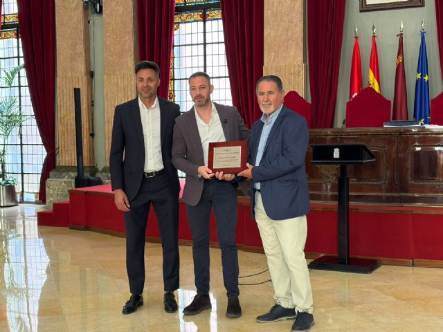 El Ayuntamiento de Murcia recibe a ElPozo Ciudad de Murcia por su ascenso a la Segunda División de fútbol sala - 3, Foto 3