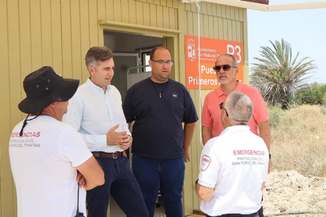 San Pedro del Pinatar instala tres nuevo módulos de primeros auxilios en playas - 3, Foto 3
