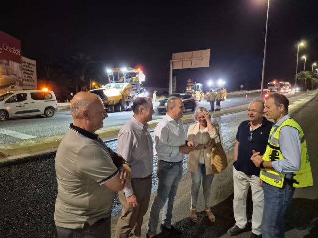 El Ayuntamiento inicia las obras de renovación integral del asfaltado de Ronda Sur en horario nocturno - 2, Foto 2