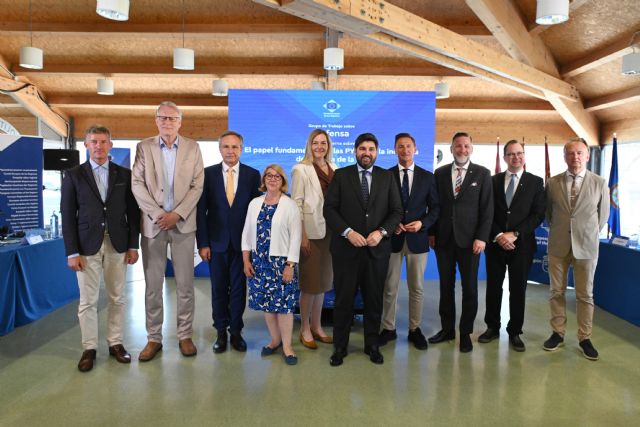 López Miras muestra a la UE el potencial de Cartagena y Caetra en la industria de la defensa - 2, Foto 2