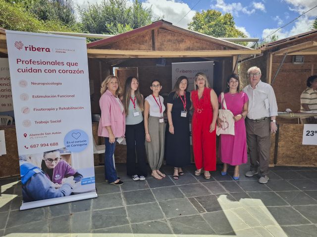 Ribera en Cartagena participa en la XVI Feria de Mayores promoviendo salud y envejecimiento activo - 4, Foto 4