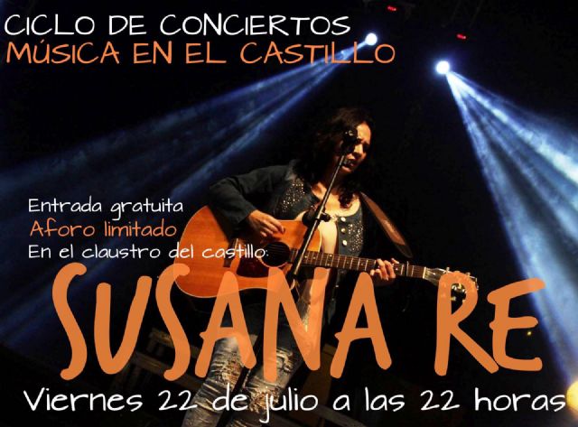 La cantautora Susana Re cierra este viernes el primer ciclo 'Música en el Castillo' - 1, Foto 1