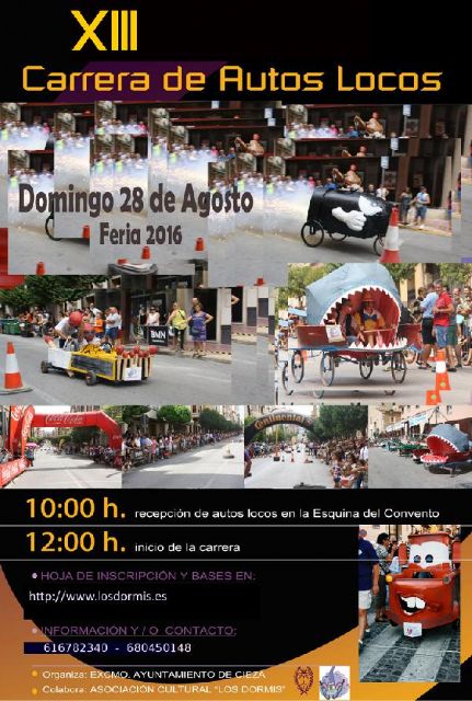 La XIII Carrera de Autos Locos de 'Los Dormis' ya calienta motores - 1, Foto 1