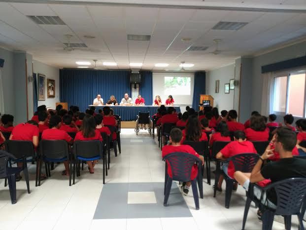 Autoridades municipales asisten a la clausura del Campamento de Verano de la Asociación Murciana de Hemofilia - 1, Foto 1