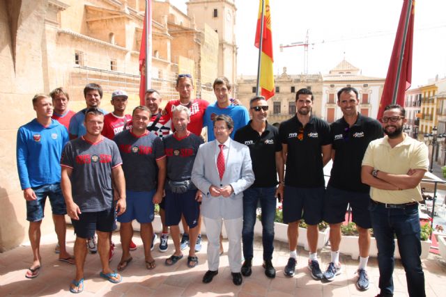 El Alcalde de Lorca recibe a las selecciones absolutas de España y Rusia - 2, Foto 2