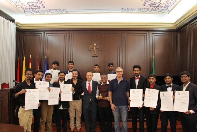 Estudiantes de India se diploman en el Curso de Impresión y Diseño en 3D, de la UCAM - 1, Foto 1