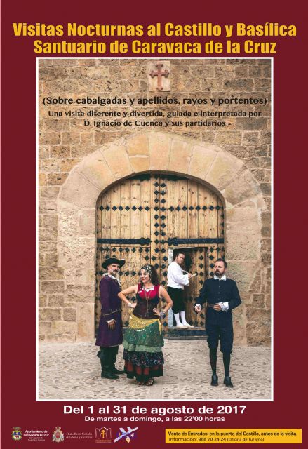 Las visitas nocturnas teatralizadas regresan en agosto con nuevos capítulos de la historia de Caravaca - 1, Foto 1