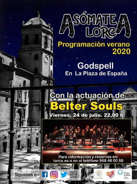 El grupo de góspel Belter Souls actuará gratis el próximo viernes 24 de julio, en la Plaza de España, dentro de la programación veraniega 'Asómate a Lorca' - 2, Foto 2