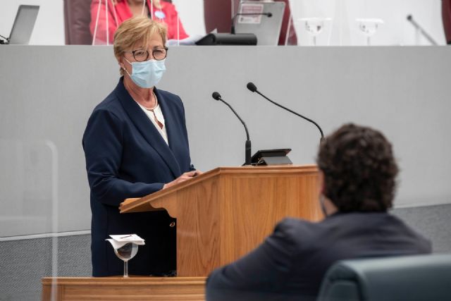 Maruja Pelegrín: Hoy la Región de Murcia se sitúa a la cabeza en bienestar social - 1, Foto 1