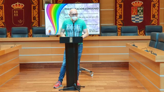 El Ayuntamiento de Molina de Segura y el Colectivo No te prives LGTBI de la Región de Murcia presentan un convenio para la realización de actividades de sensibilización contra la LGTBIfobia en 2021 - 4, Foto 4