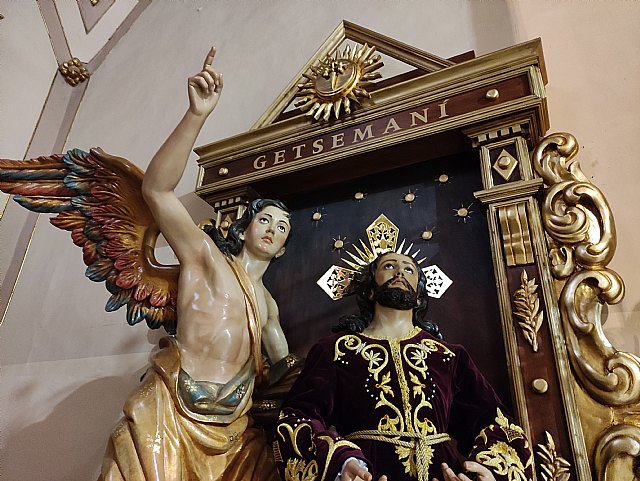 La Hdad. de la Oración en el Huerto estrena retablo en la Iglesia de Santiago el Mayor de Totana, Foto 5