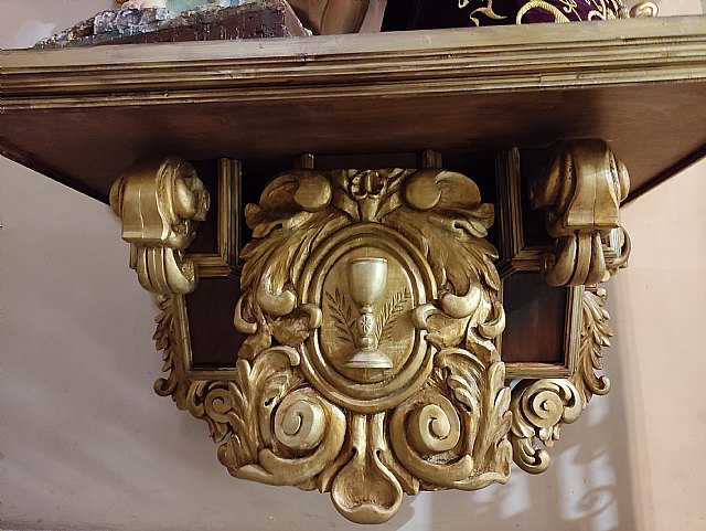 La Hdad. de la Oración en el Huerto estrena retablo en la Iglesia de Santiago el Mayor de Totana, Foto 6