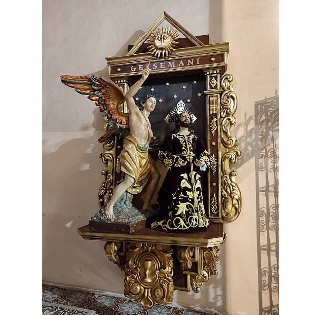 La Hdad. de la Oración en el Huerto estrena retablo en la Iglesia de Santiago el Mayor de Totana, Foto 4