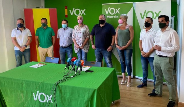 VOX defiende la gestión de sus pedáneos: Son el mejor ejemplo de cómo se va a gobernar en Murcia - 1, Foto 1
