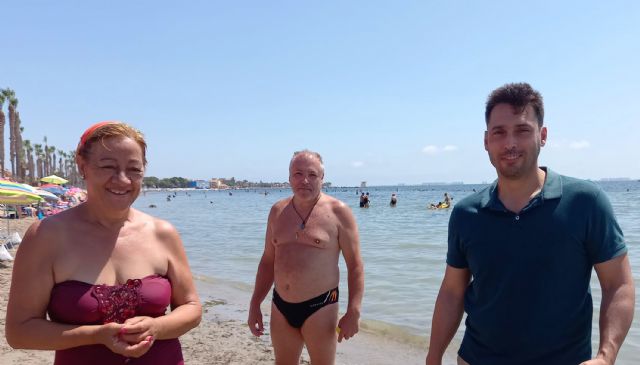 El alcalde acompaña a los mayores torreños en una de sus jornadas de ocio saludable en Los Alcázares - 1, Foto 1