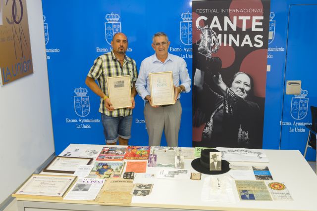 Donan material histórico del cantaor ´Morenito de Levante´ a la Fundación Cante de las Minas - 2, Foto 2