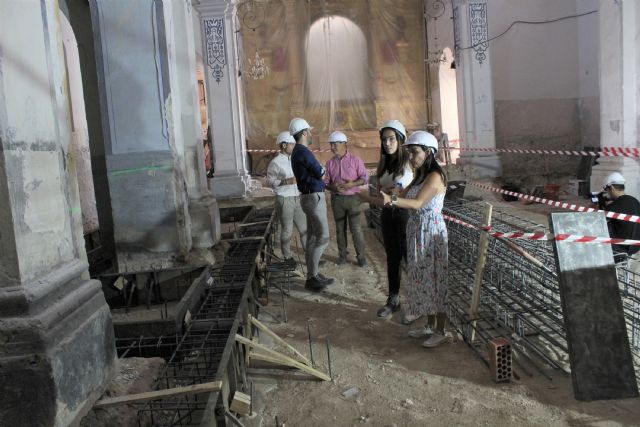 Las obras de la capilla de la Virgen de las Angustias avanzan a buen ritmo - 2, Foto 2
