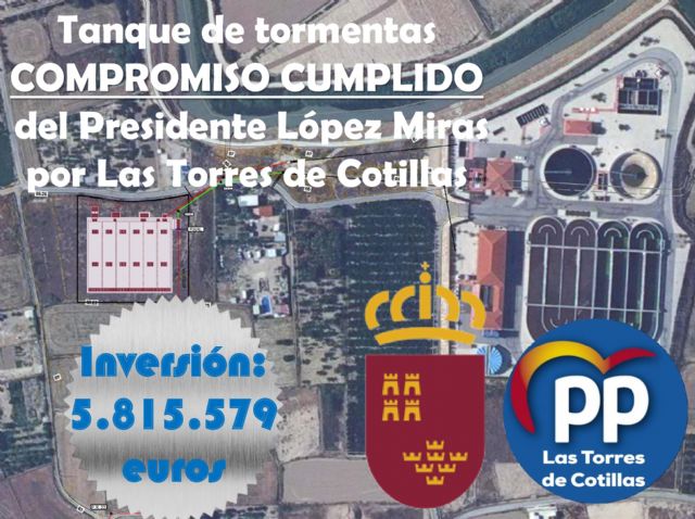Compromiso cumplido del Presidente López Miras con una inversión de 6 millones de euros para Las Torres de Cotillas - 1, Foto 1