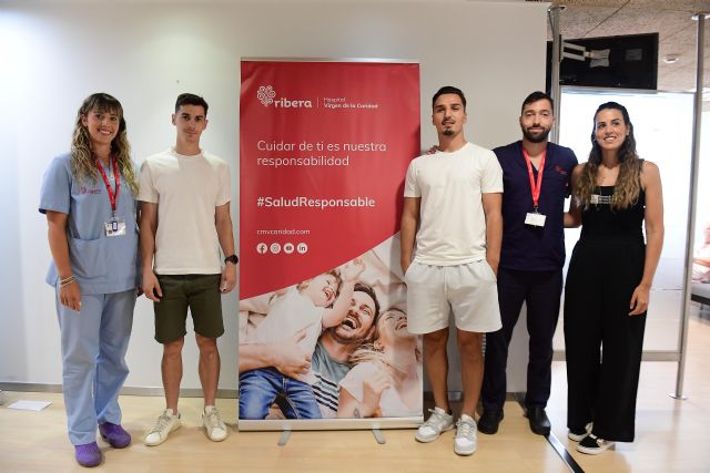 Hospital Ribera Virgen de la Caridad realiza los reconocimientos médicos de inicio de temporada del FC Cartagena - 3, Foto 3