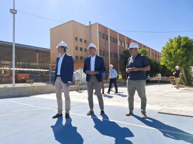 Comienzan las obras de rehabilitación energética integral del IES Francisco de Goya de Molina de Segura - 4, Foto 4