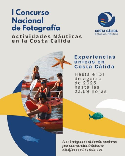 Estación Náutica Costa Cálida convoca el I Certamen Nacional de Fotografía “Actividades Náuticas en la Costa Cálida” - 1, Foto 1