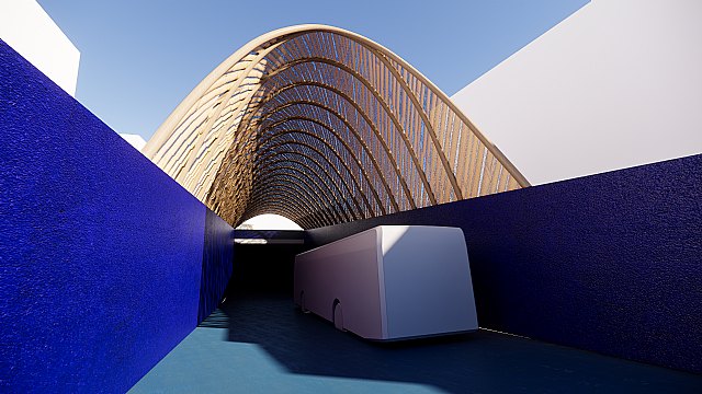 El Cuartel de Artillería de Murcia acoge la presentación del avance del proyecto de la Estación de Autobuses - 2, Foto 2