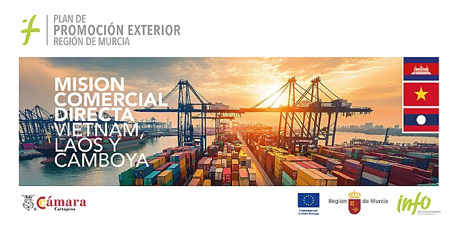 La Región se sitúa en el top diez de provincias exportadoras a países de la península de Indochina - 1, Foto 1